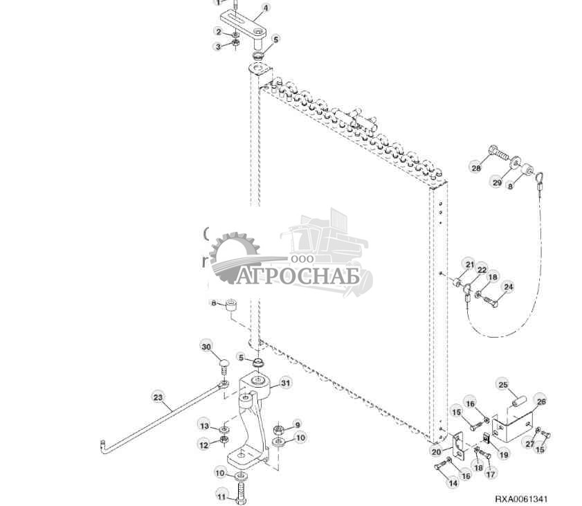 CONDENSER MOUNTS AND BRACKETS 